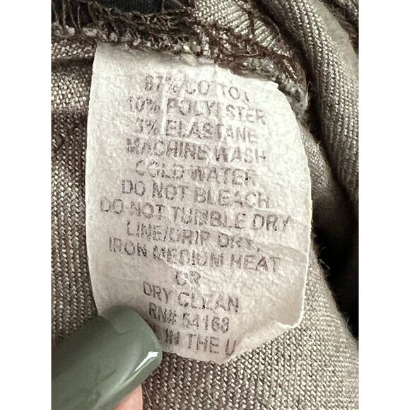 Elliott‎ Lauren Women's Leopard Straight Leg Pant Size 6 - Picture 9 of 9